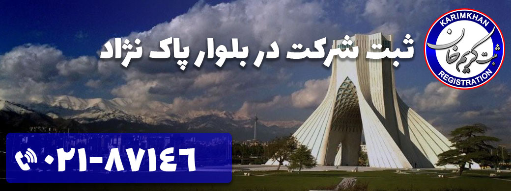 ثبت شرکت در بلوار پاک نژاد